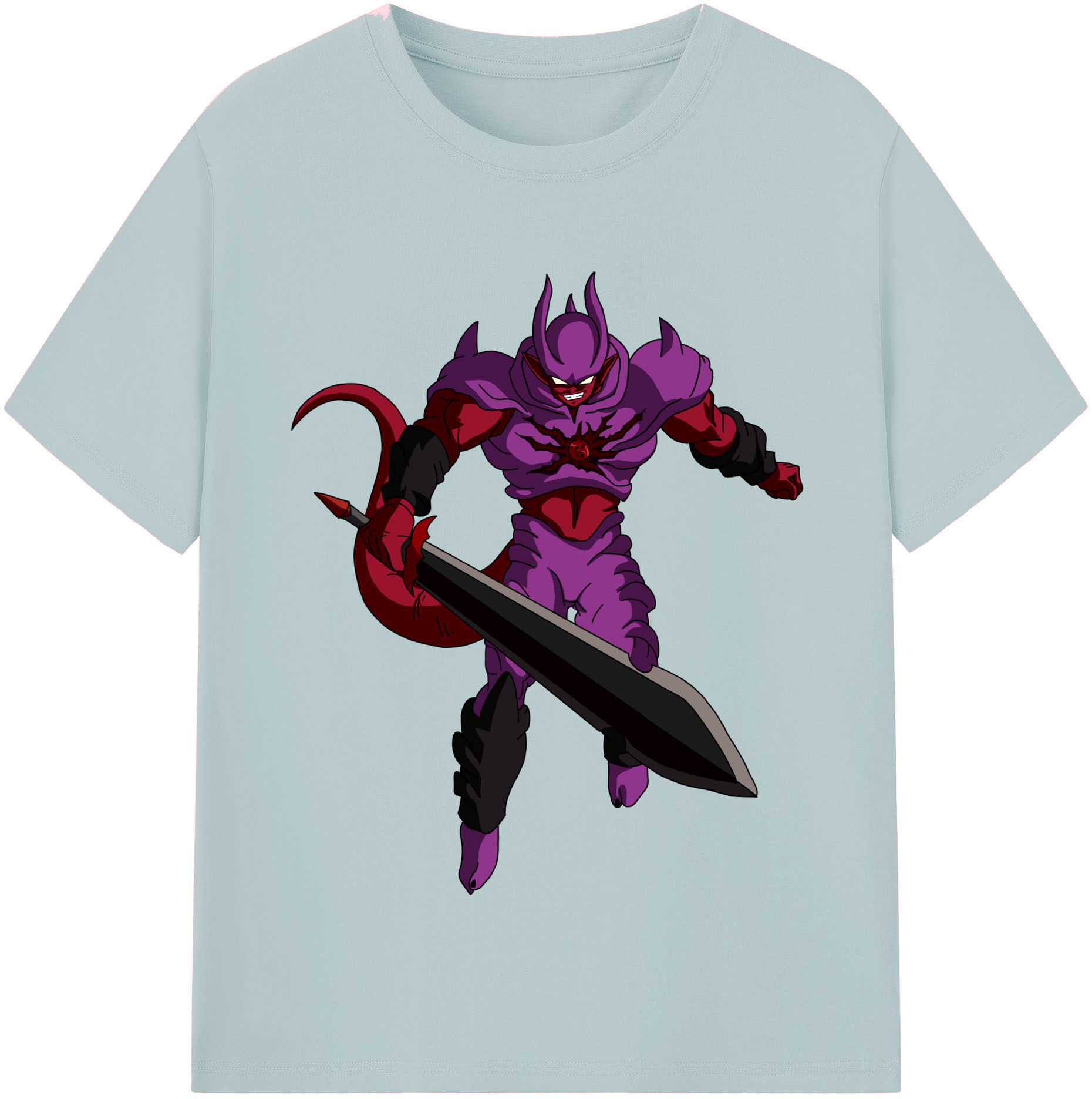 （画像用） ドラゴンボール ジャネンバ DRAGON BALL Janemba 綿100％半袖Tシャツ（フロントプリント）